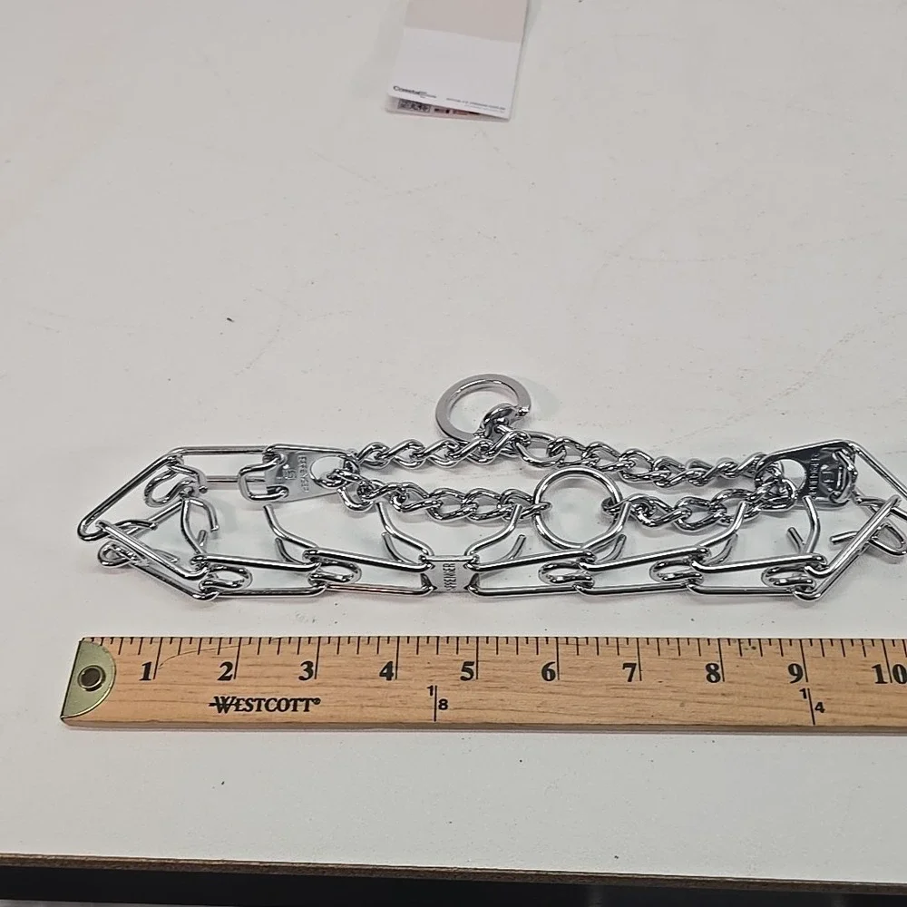 Herm Sprenger Ultra-Plus‎ Prong Training Collar - Chrome,3.25mm x 20